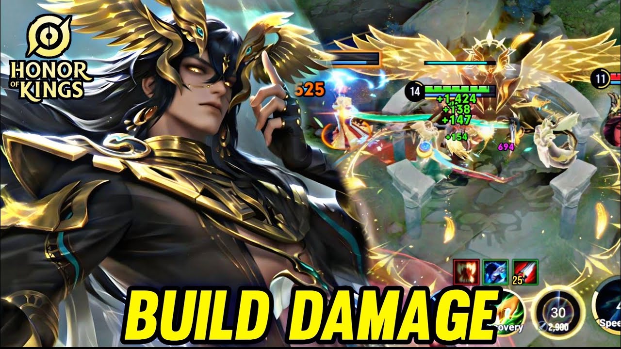 HOK : AUGRAN GAMEPLAY | BUILD DAMAGE - HONOR OF KINGS background