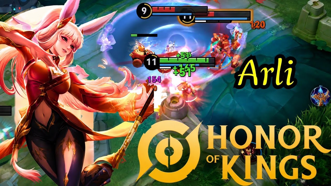 Arli Gameplay | A Chill Game in Honor of Kings ✨ background