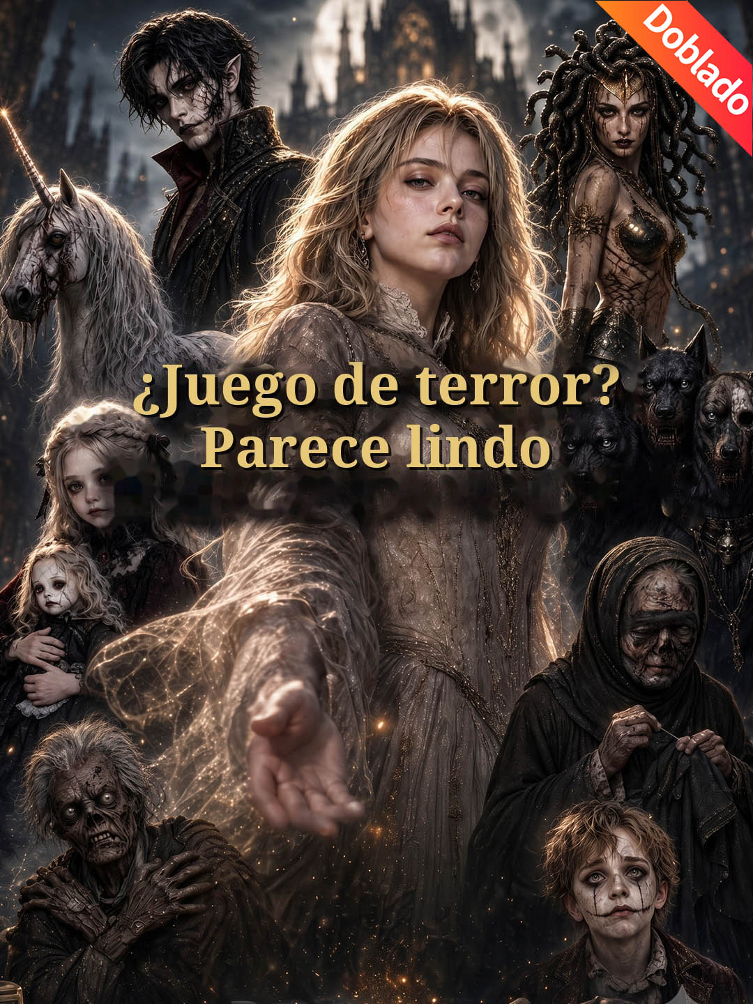 [Doblado]¿Juego de terror? Parece lindo poster
