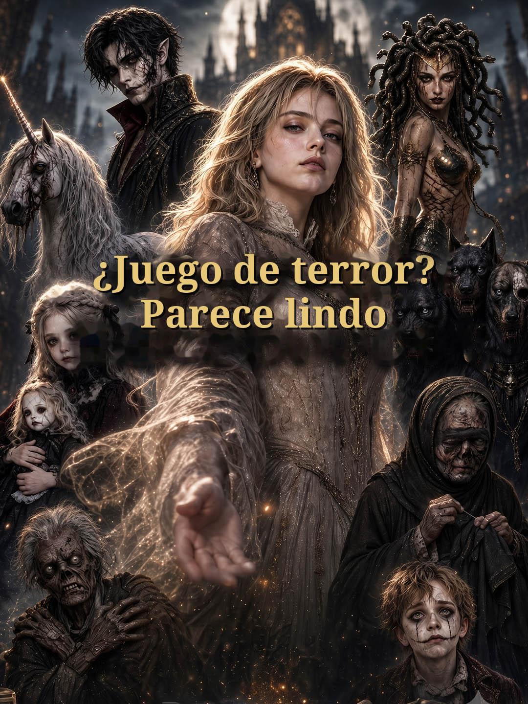 ¿Juego de terror? Parece lindo poster