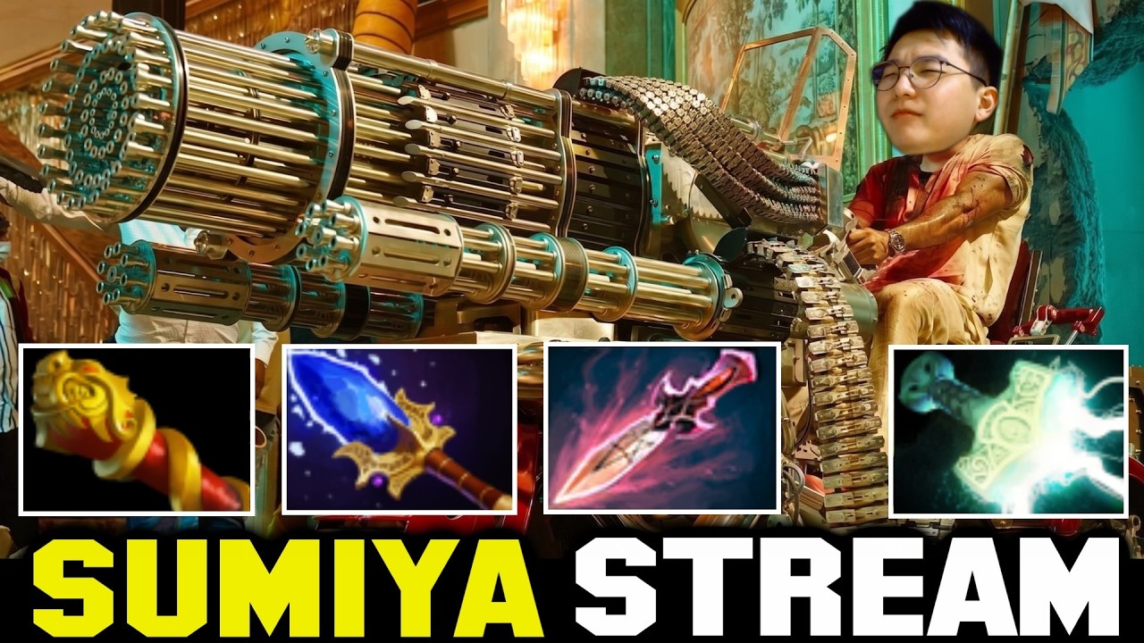 100% Right Click Gatling Gun | Sumiya Invoker Stream Moments 5686