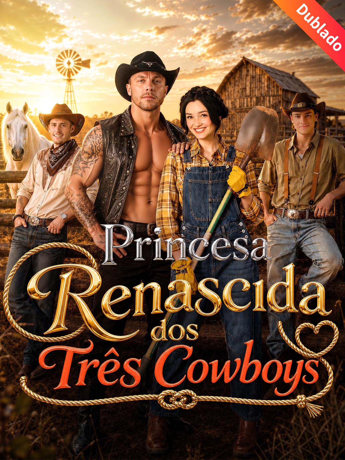 [Dublado] Princesa Renascida dos Três Cowboys poster