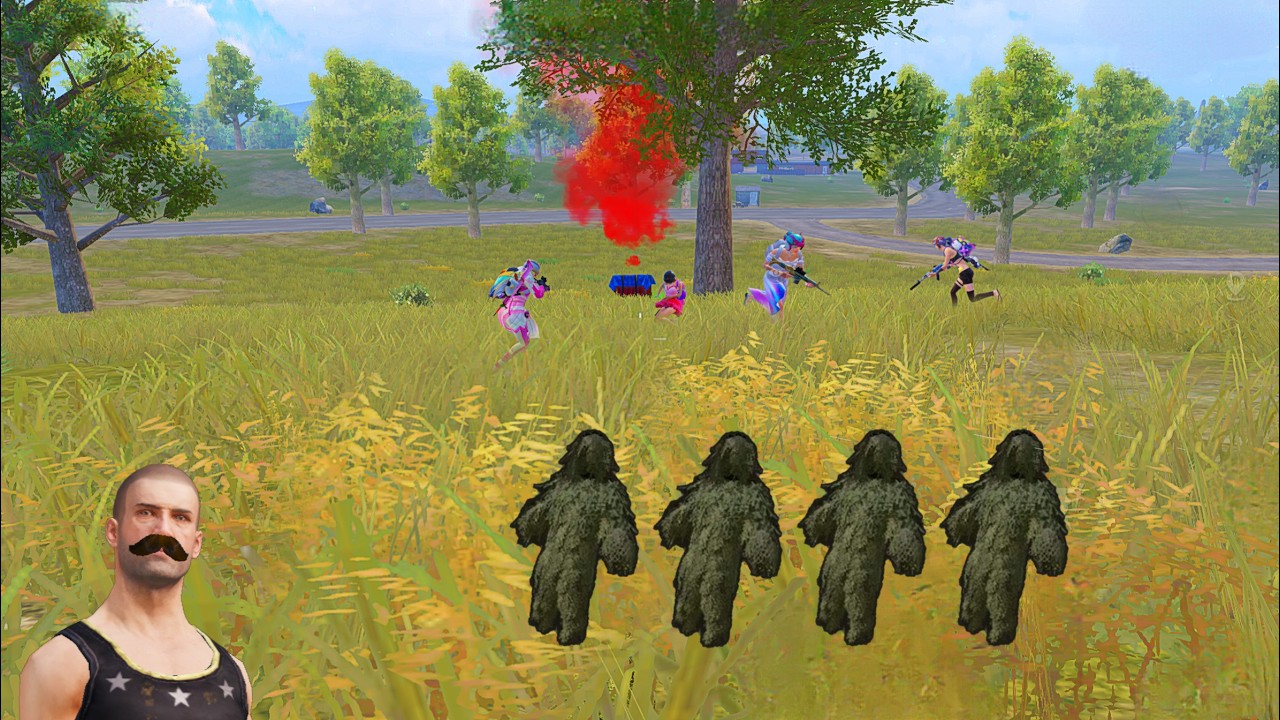 Who Gave Them M249?๐๐คฃ PUBG Mobile Funny & WTF Moments background