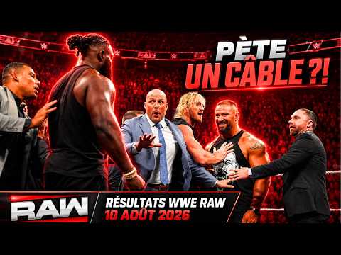 BRON BREAKKER VA PÉTER UN CÂBLE ?! 💥 | Résultats WWE RAW 10 Août 2026 background