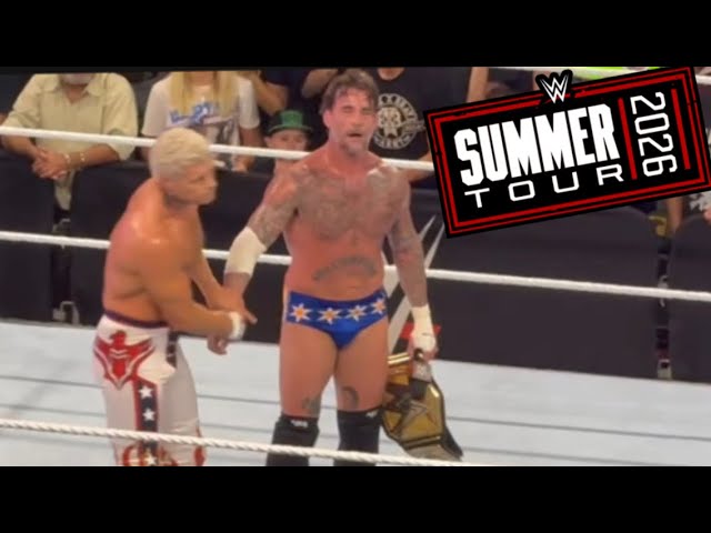 WWE Summer Tour Full Show | Fairfax Virginia August 6, 2026 