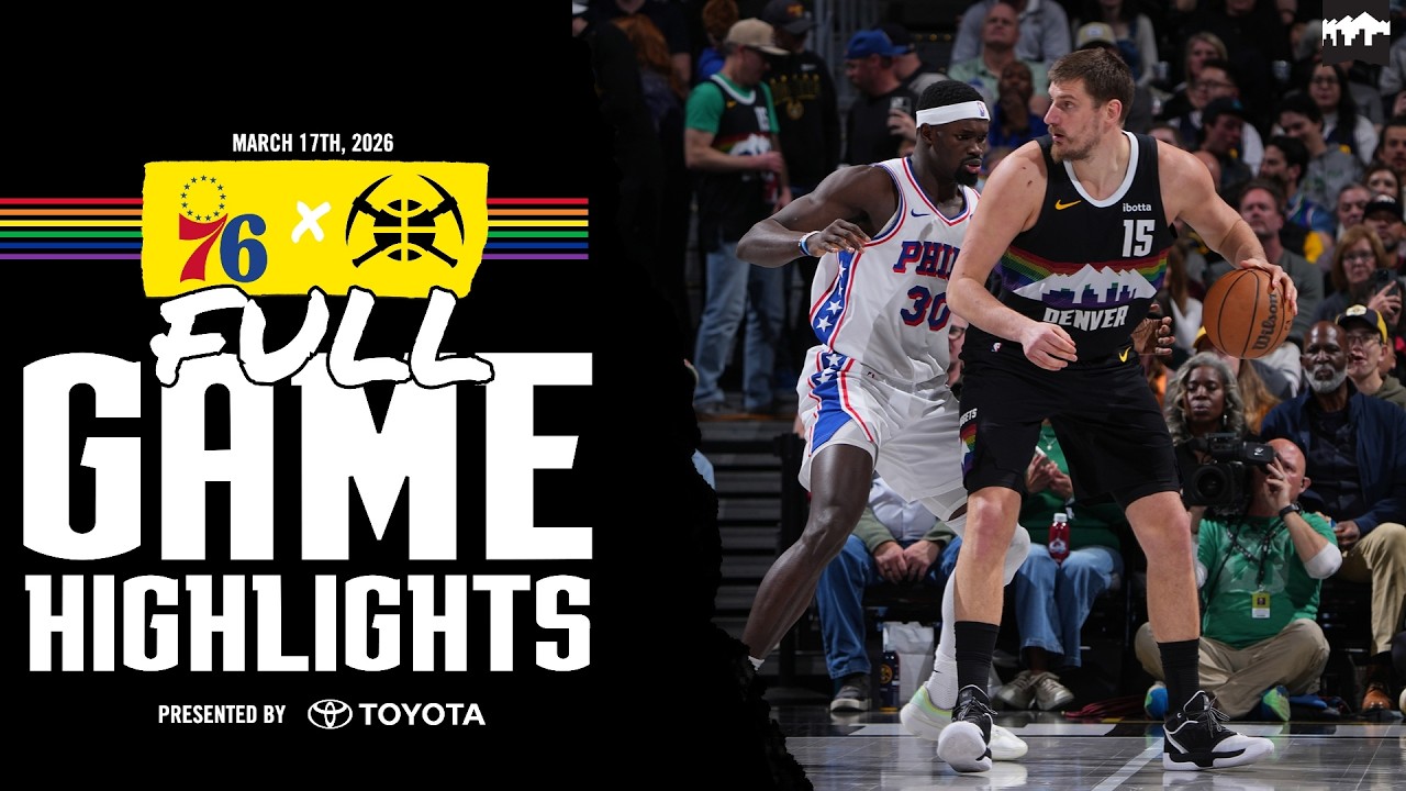 Denver Nuggets 28-POINT WIN vs. 76ers | Toyota Game Recap πΊ background