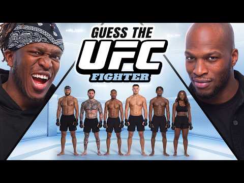 Guess The Real UFC Fighter background