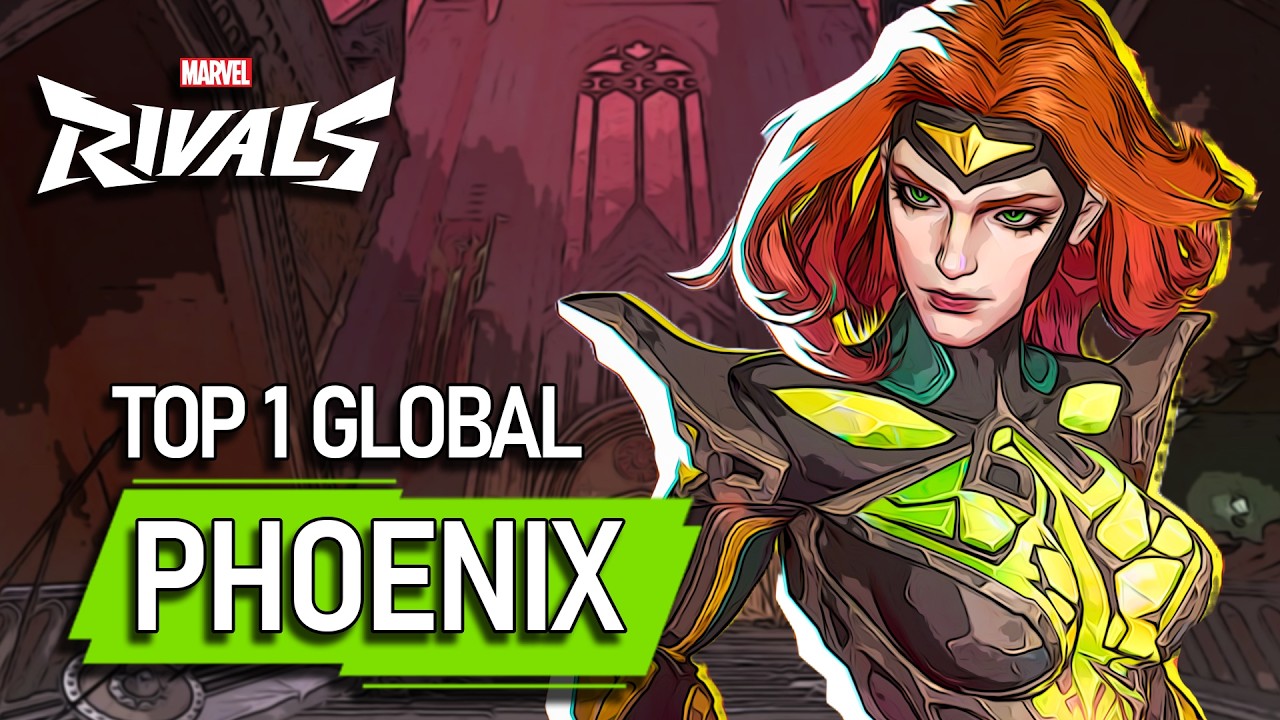 TOP #1 GLOBAL PHOENIX ! TAP31 - MARVEL RIVALS PRO background