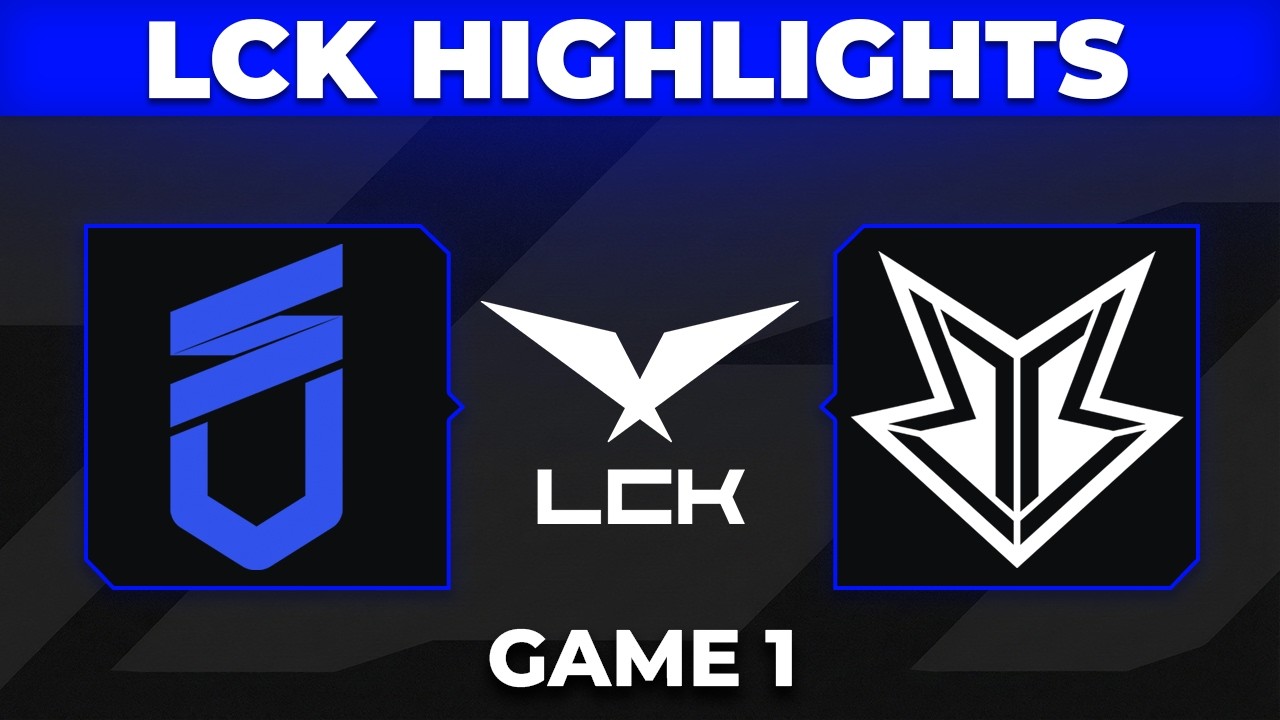 DNS vs BRO Game 1 Highlights | LCK 2026 Rounds 3-4 | DN SOOPers vs BRION background