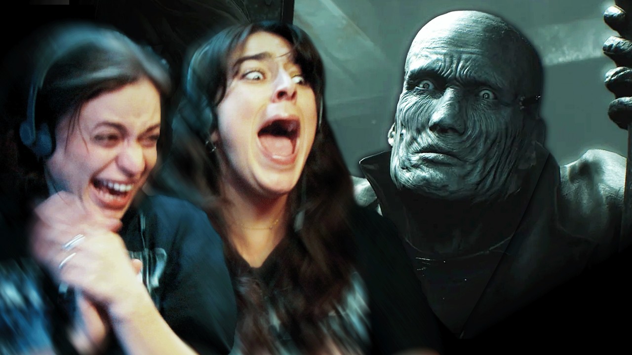 Our First Time Playing Resident Evil 2 (Part 2) background