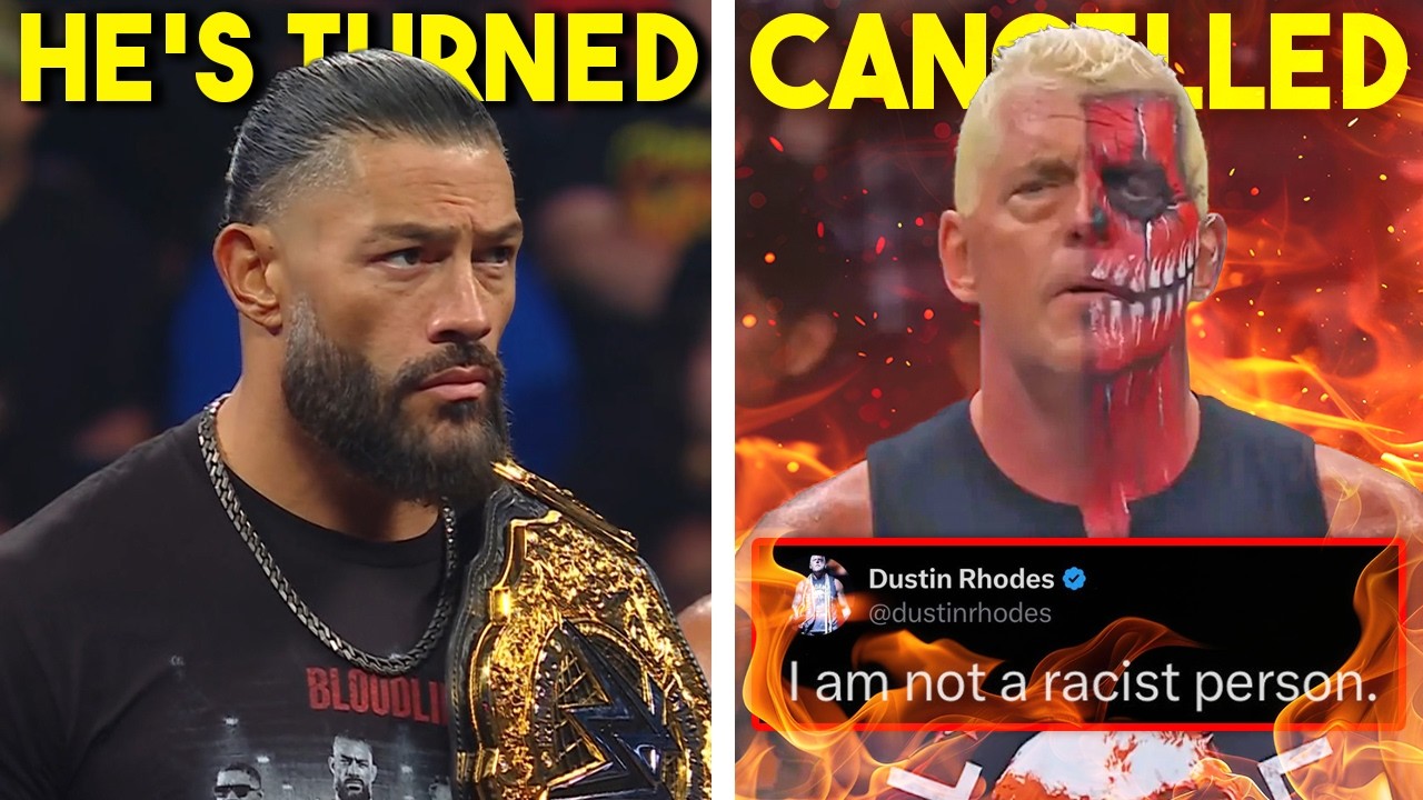 REAL REASON WWE QUIETLY TURN STAR HEEL...DUSTIN RHODES A RACIST!?...WORST BOTCH EVER..Wrestling News background