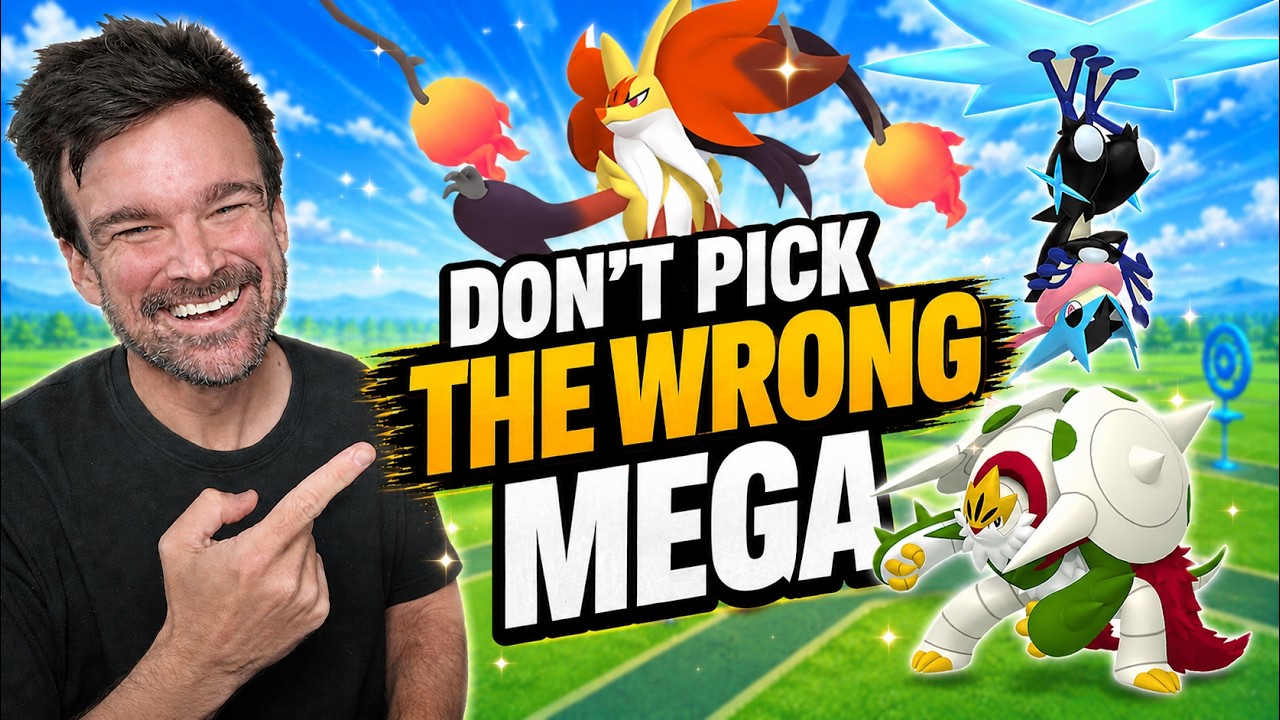 Mega Finale Pokemon Go: DON'T Pick The Wrong Mega background