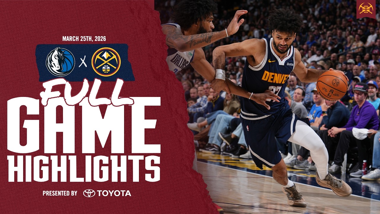 Denver Nuggets BEAT the Dallas Mavericks | Toyota Game Recap đș background