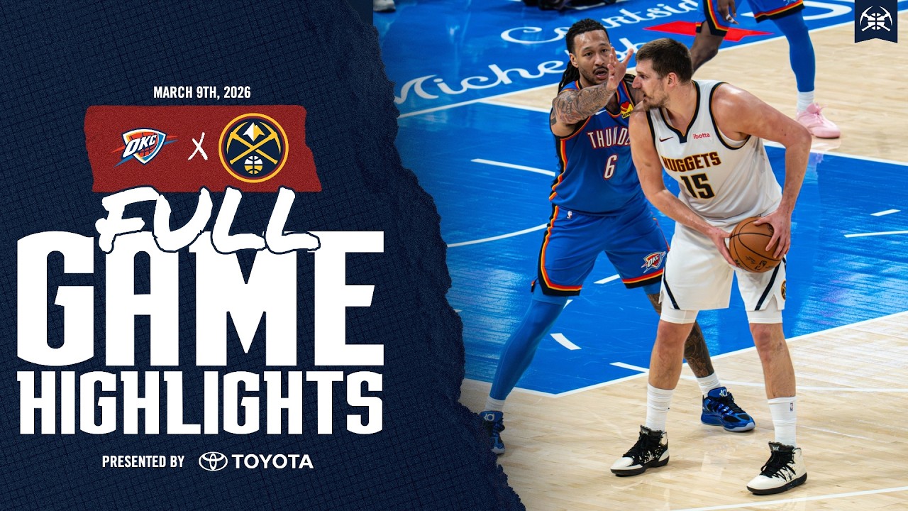 Denver Nuggets vs. Oklahoma City Thunder | Full Game Highlights background