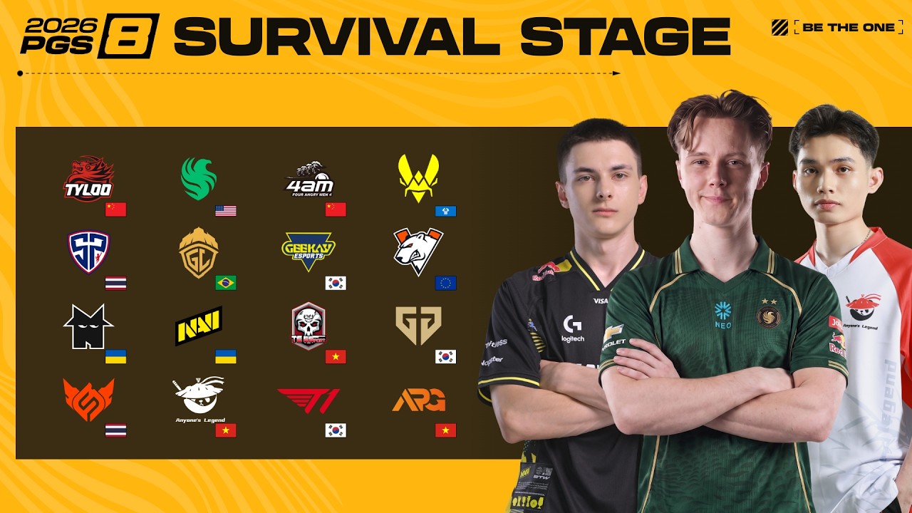 PUBG Global Series 8 - Survival stage background