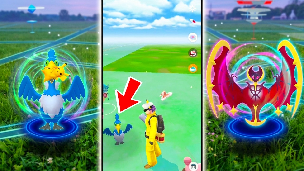 SECRET CRAMORANT SPAWNS IN POKEMON GO! Get Ready for SHINY Lunala / How to Change Cramorant's Form background