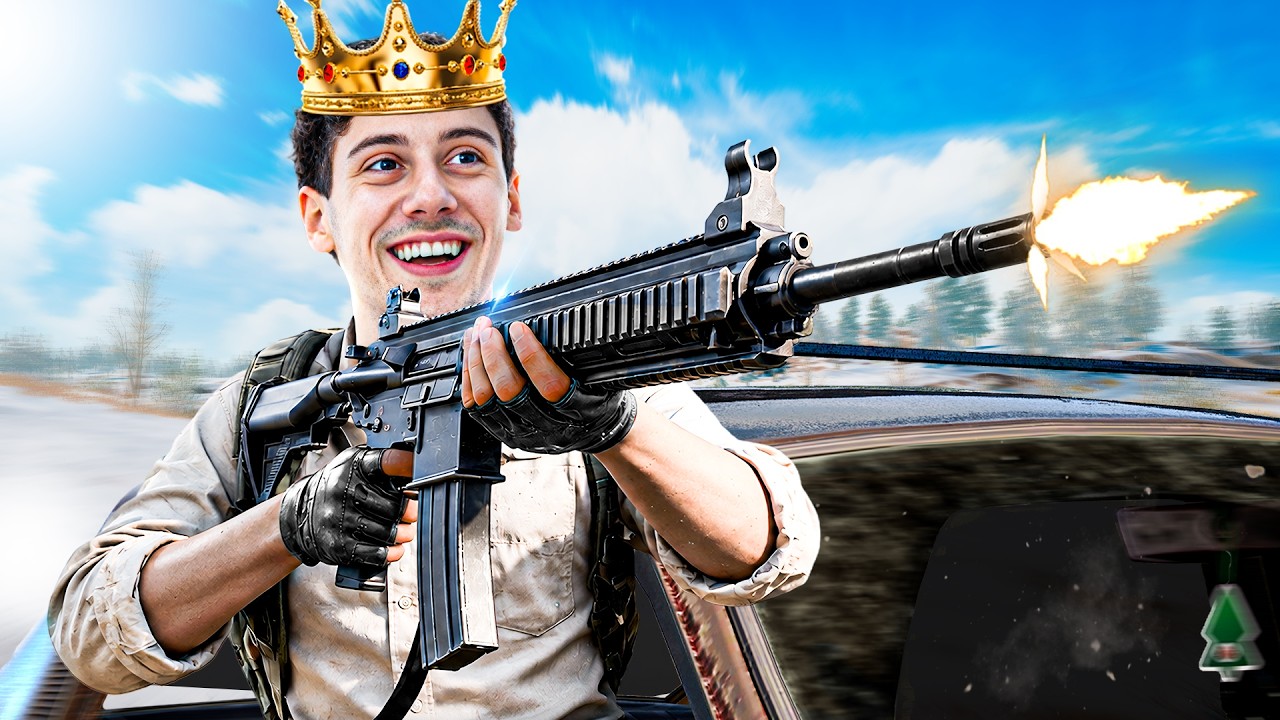 The King of Drive-Bys in PUBG! background