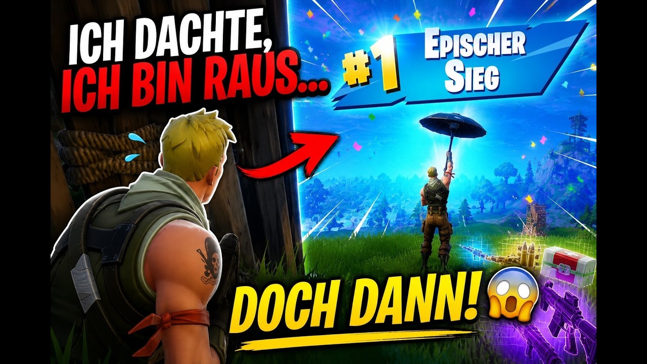 Ich dachte ich bin raus DOCH DANN! 😵 Fortnite Lets Play #3 WürfelWelt background