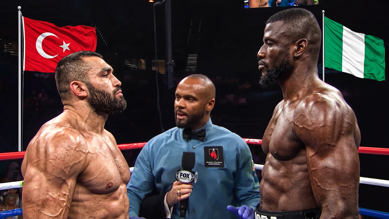 Heavyweight Showdown! Efe Ajagba (NGA) vs Ali Eren Demirezen (TUR) | Boxing Fight Highlights background