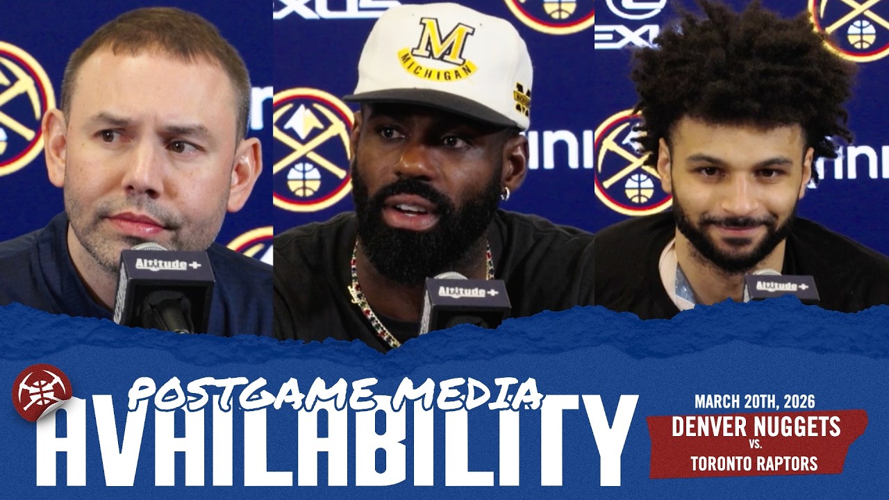 ALL Denver Nuggets Postgame Media vs. TOR ๐๏ธ background