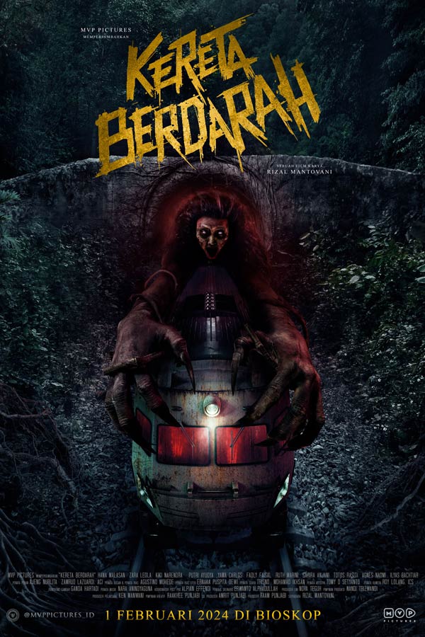 Kereta berdarah poster