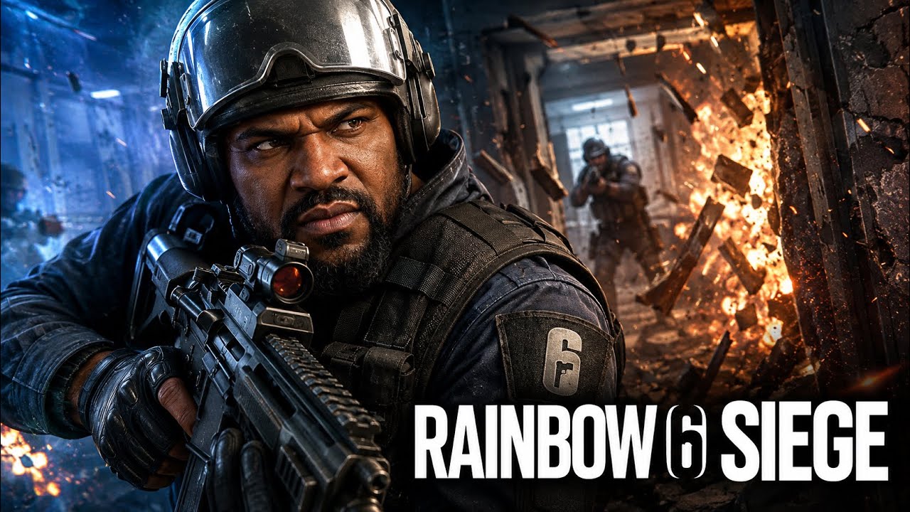 Rampage Plays Rainbow Six Siege! background
