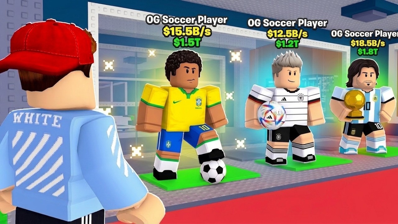 Ich FINDE alle OG FUSSBALL SPIELER in Roblox! background