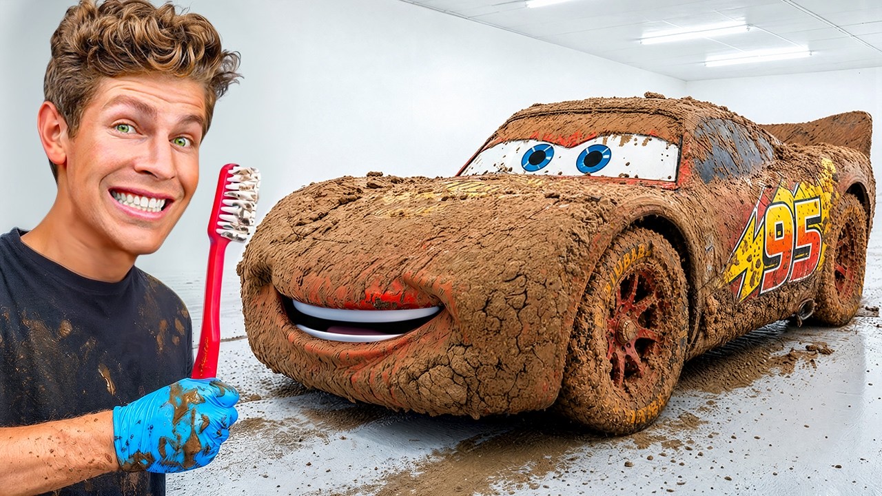 Clean Lightning McQueen, Keep It! background
