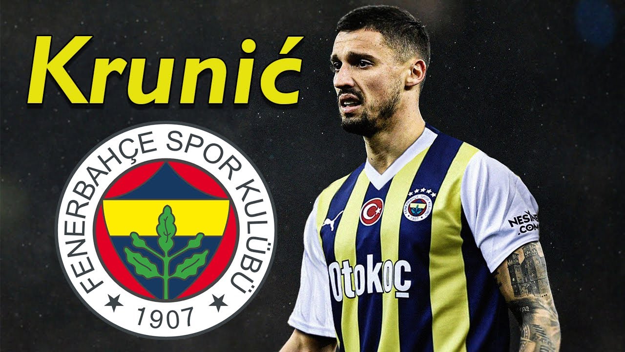 Rade Krunic ● Welcome to Fenerbahce 🟡🔵🇧🇦 Best Skills, Tackles & Passes background