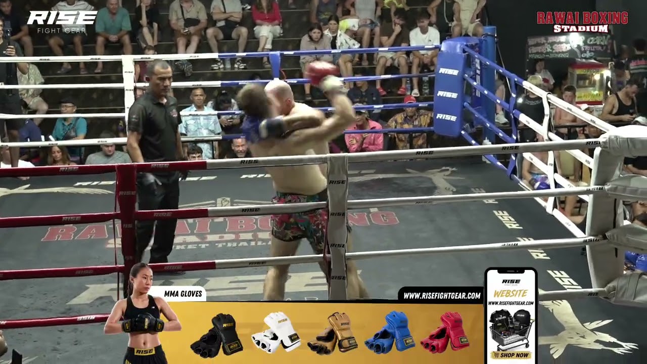 🇩🇪 Germany vs 🇺🇸 America. NICO (Apollo Gym) vs ADEN (Suwit Muay Thai) background