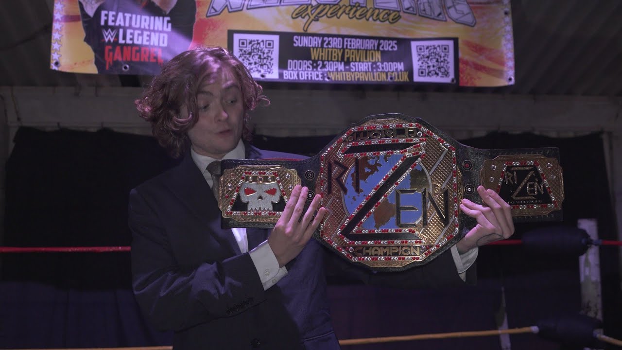 GM Adam Gant Bins The Current RIZEN Championship and Unveils The NEWLY Designed RIZEN Championship! background