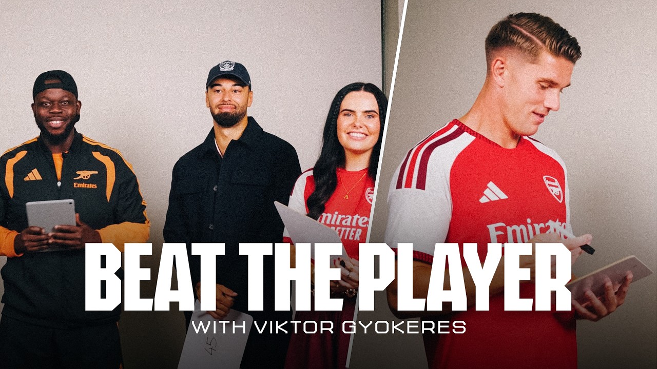 Viktor Gyokeres versus our supporters ⚔️ | BEAT THE PLAYER | Champions Quiz background