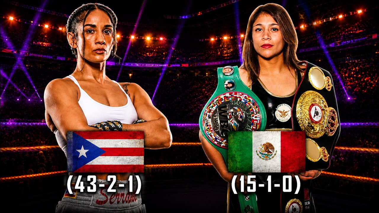 Amanda Serrano vs Erika Cruz Was A BLOODY WAR 😳 background