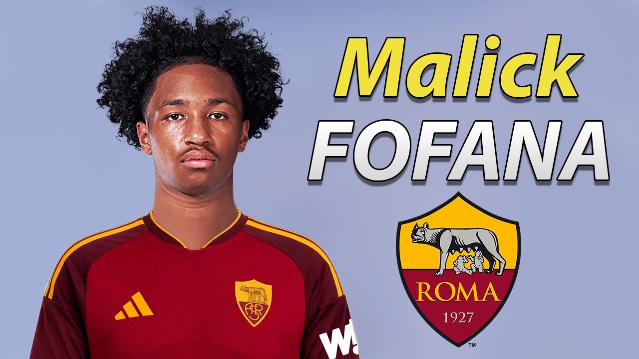 Malick Fofana ● AS Roma Transfer Target 2026 🟡🔴🇧🇪 Best Dribbling Skills, Goals & Assists background