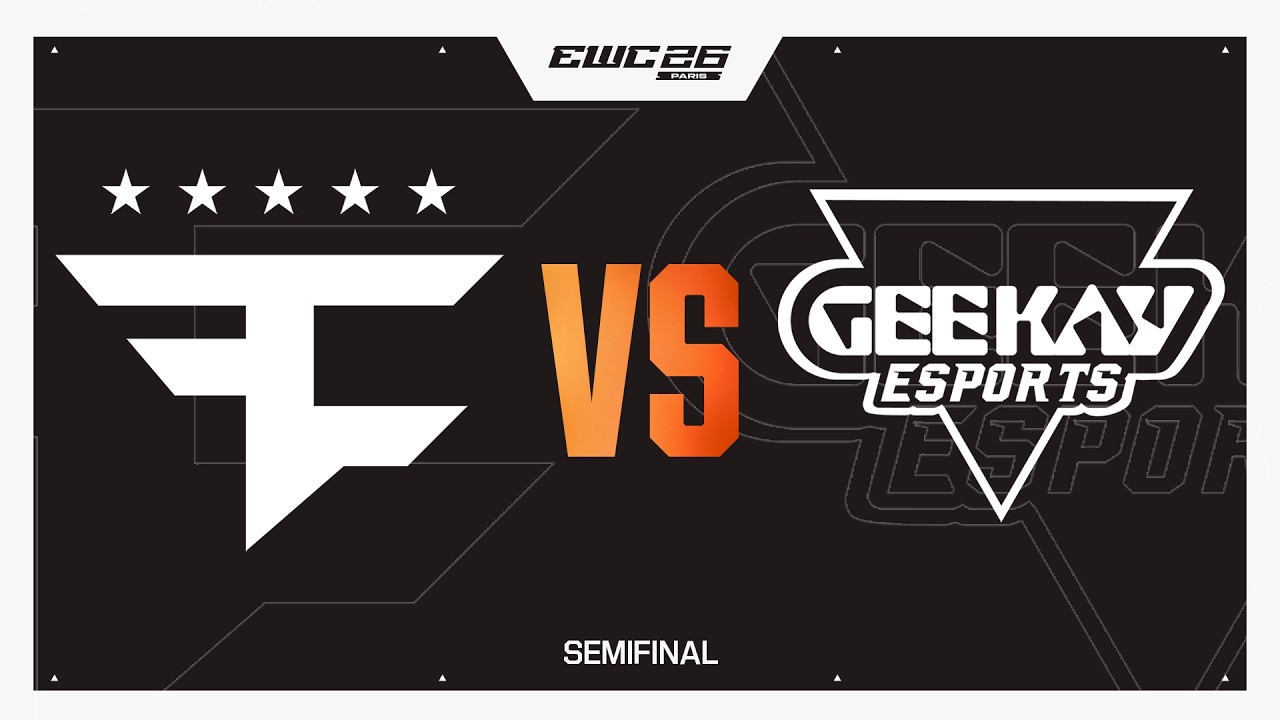 FaZe Clan vs Geekay Esports - R6 Siege at EWC26 | Semifinal - Day 9 background