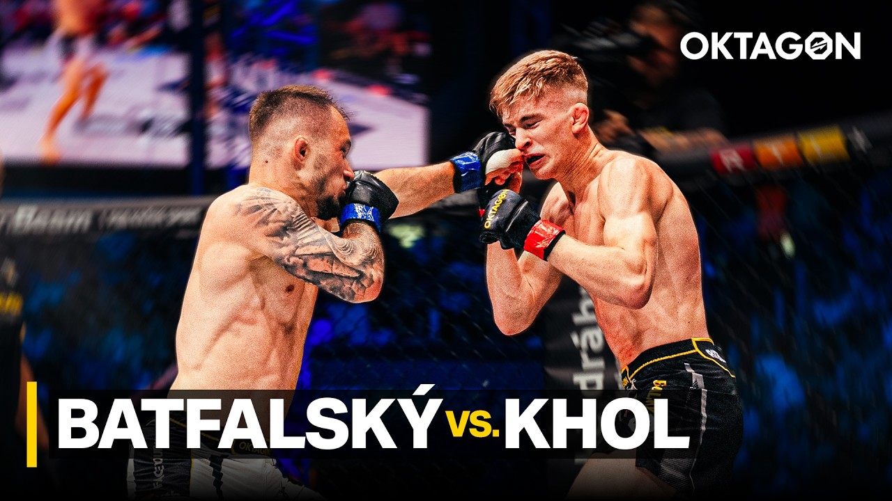 BATFALSKÝ vs. KHOL | FREE FIGHT | OKTAGON 92 background