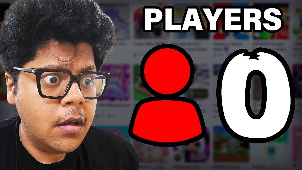 Exploring Roblox Games With 0 Players.. 😲 background