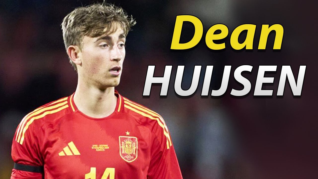 Dean Huijsen ● The Most Wanted CB 2025 🇪🇸 Best Defensive Skills & Passes background