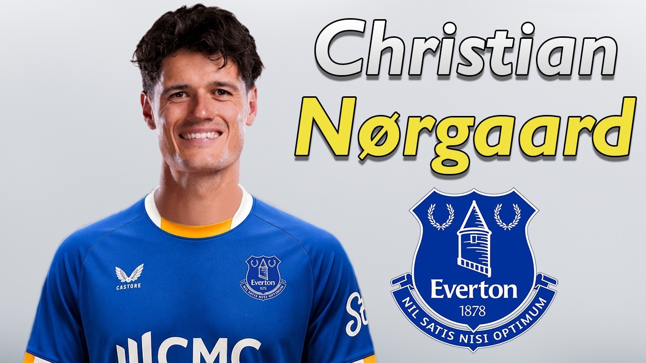 Christian Nørgaard ● Welcome to Everton 2026 🔵🇩🇰 Best Tackles, Skills & Passes background