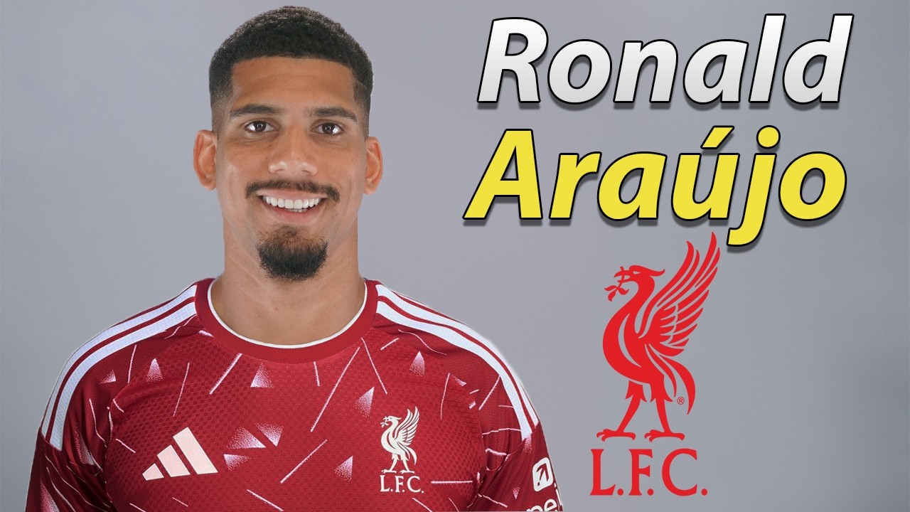 Ronald Araújo ● Welcome to Liverpool 2026 🔴🇺🇾 Best Defensive Skills & Passes background