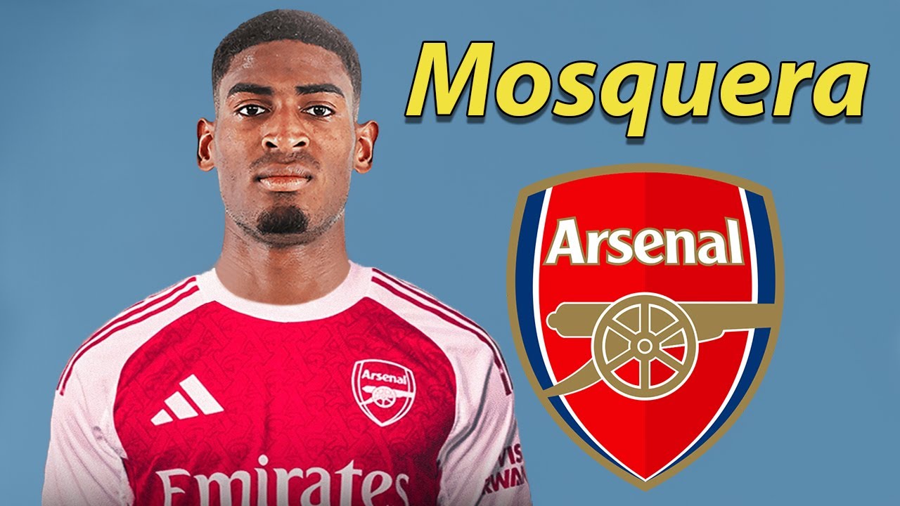 Cristhian Mosquera ● Arsenal Transfer Target 2025 ⚪️🔴🇪🇸 Best Defensive Skills & Passes background