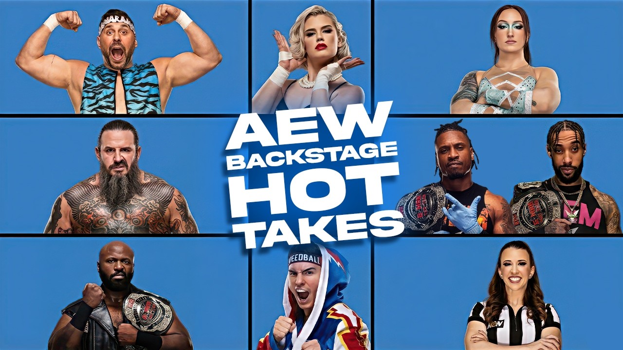AEW Stars Answer Hot Takes Backstage, From Mic Work vs Ring Work to MJF vs Christian (EP. 47)