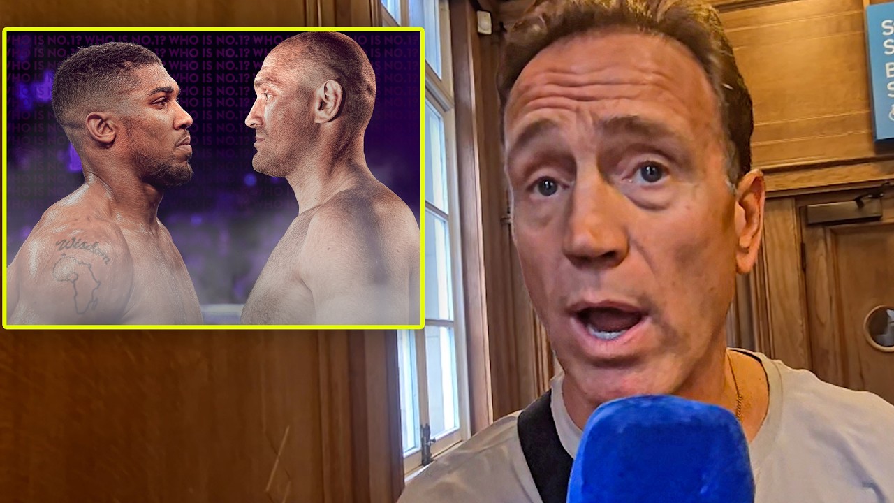 'IT'S DISAPPOINTING!' - Mark Tibbs HONEST on Anthony Joshua vs Tyson Fury heading to USA background
