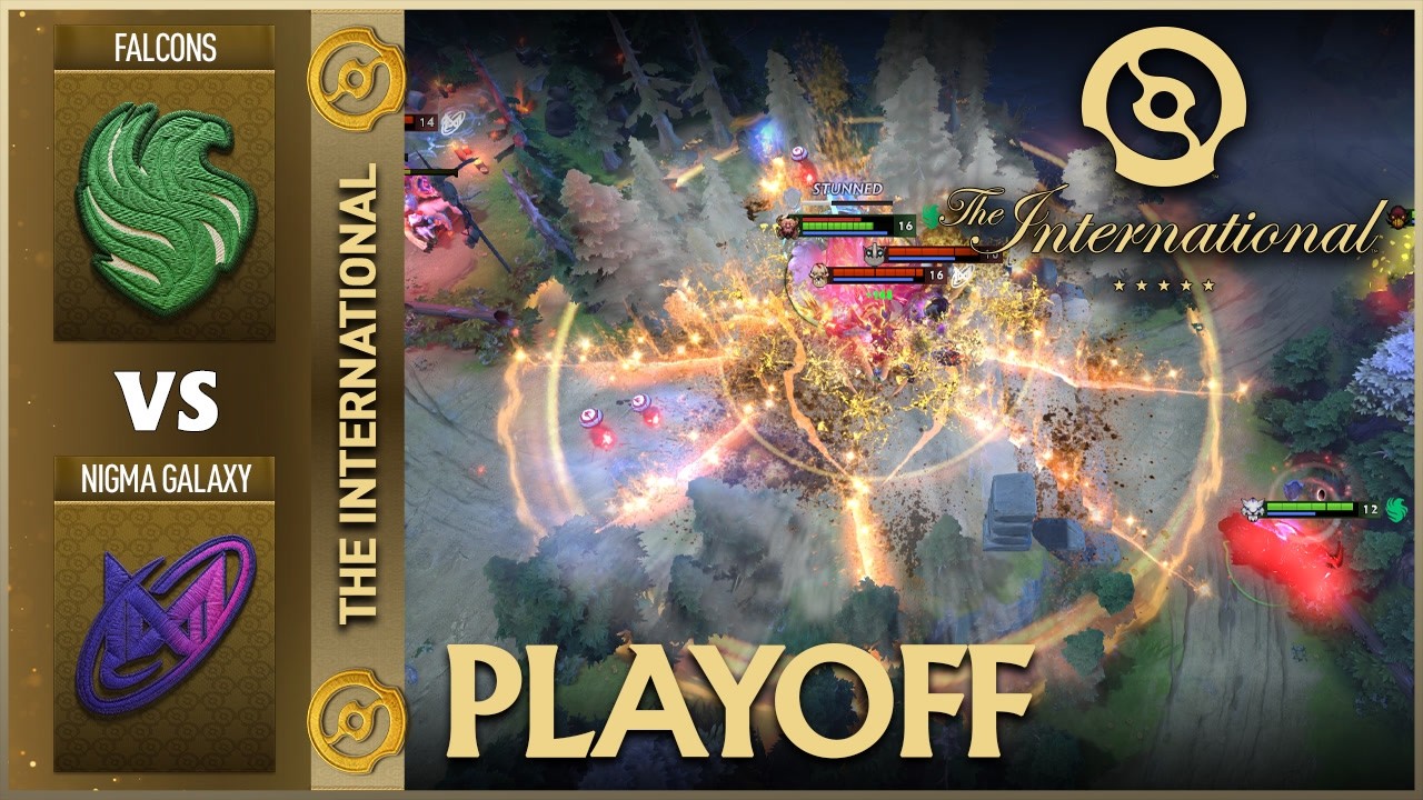 NIGMA GALAXY vs TEAM FALCONS - HIGHLIGHTS - The International 2026 | DOTA 2 background