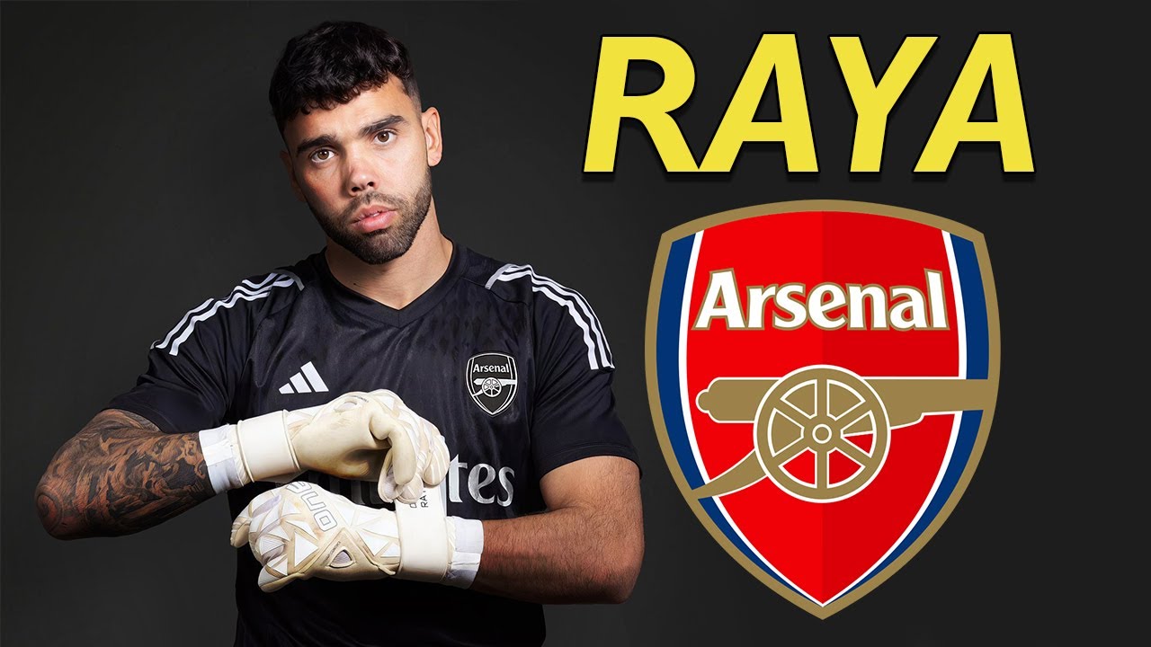 DAVID RAYA β Welcome to Arsenal βͺπ΄πͺπΈ background