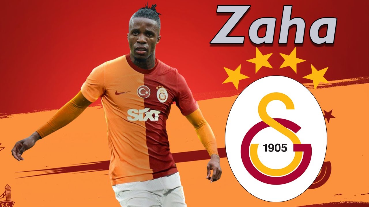 Wilfried Zaha ● Welcome to Galatasaray 🟡🔴 Best Goals & Skills background