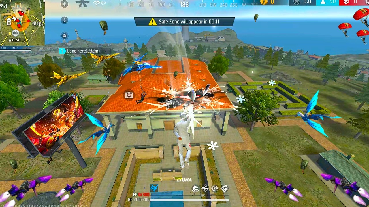 2X VSK94💪99% Headshot🎯32Kill⚡| Solo Vs Squad Full Gameplay | intel i5 🖥 Freefire background