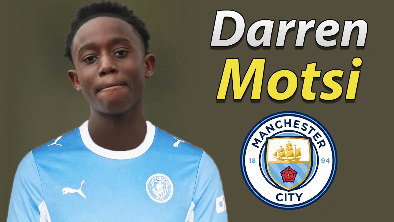 Darren Motsi β Welcome to Manchester City 2026 π΅ Skills, Goals, Tackles & Passes background