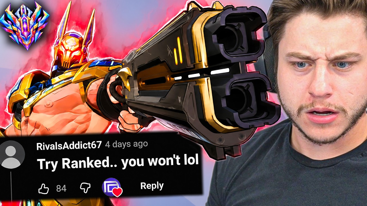 I Was Told to Try RANKED Marvel Rivals... background