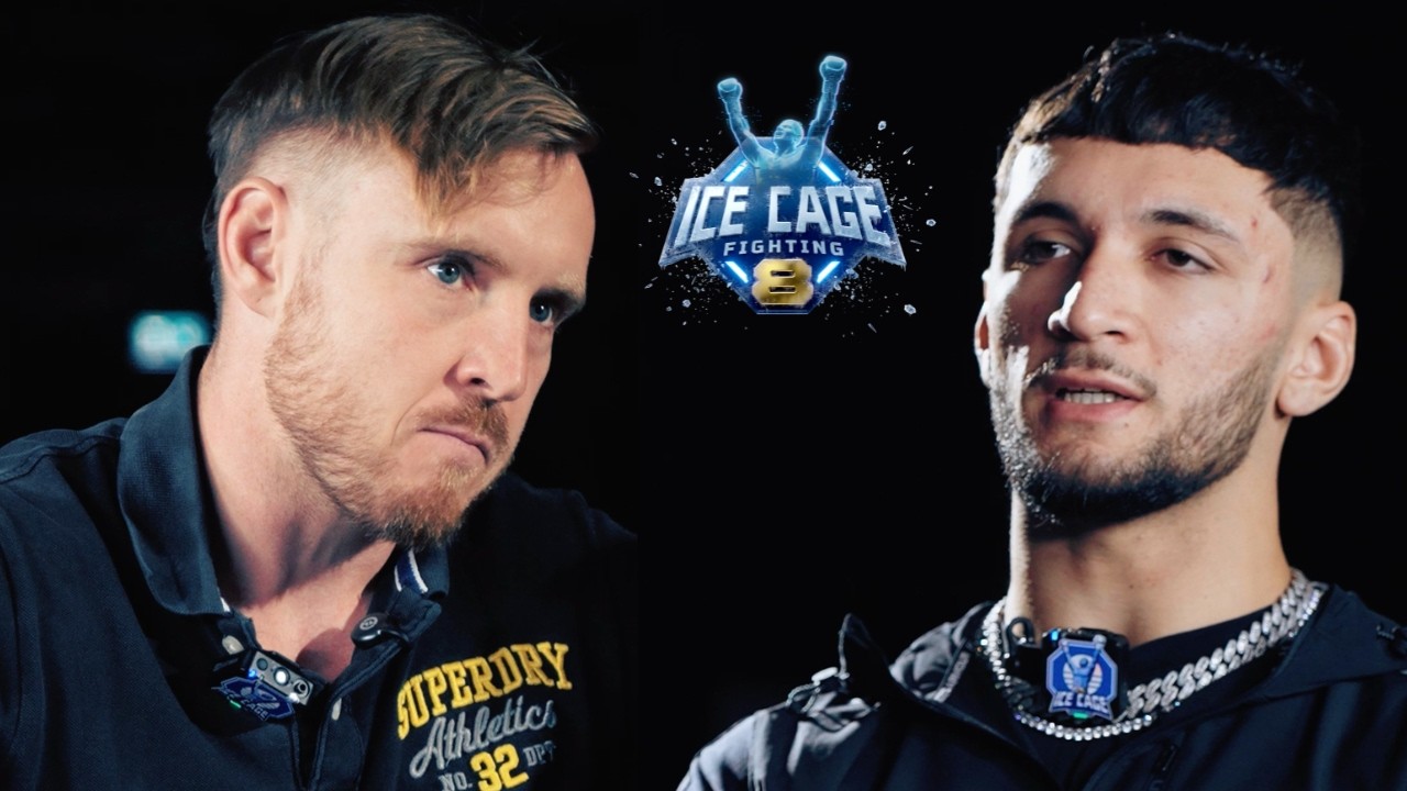 Magamed Gadiev vs Daniel Forsberg 1vs1 haastattelu | ICE CAGE 8 background